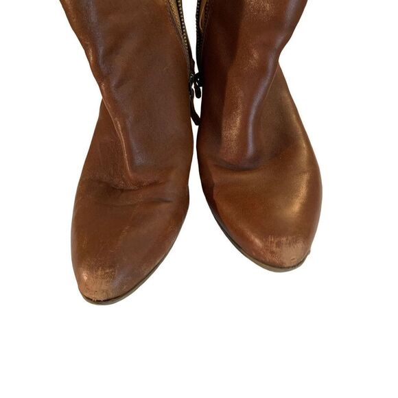 Frye leather ankle boots booties brown 3471734-WHS women's size 8 - Picture 4 of 8